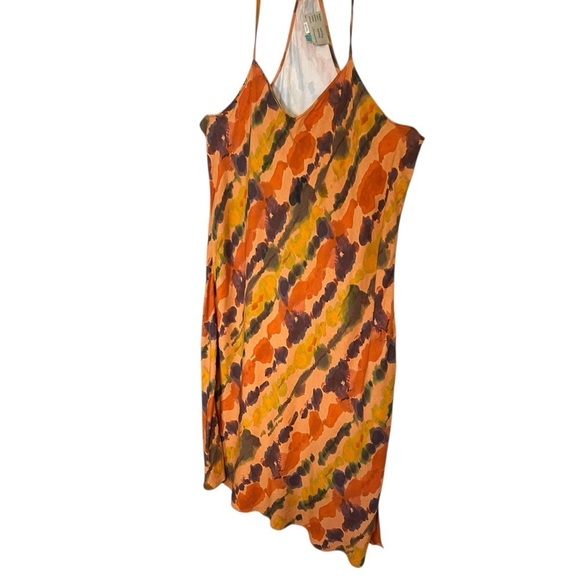 Anthropologie Orange and Black Maxi Dress - Picture 14 of 14